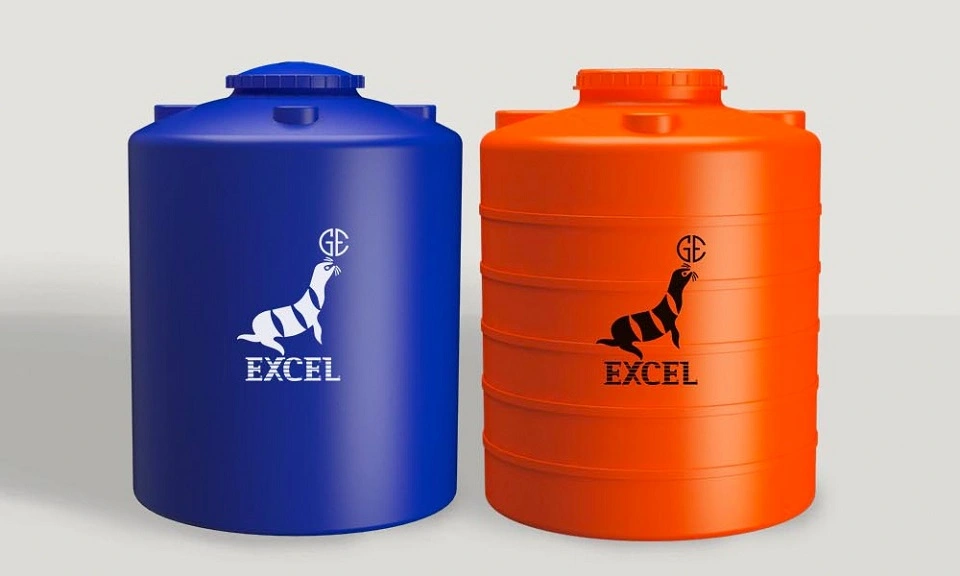 2 tangki air excel